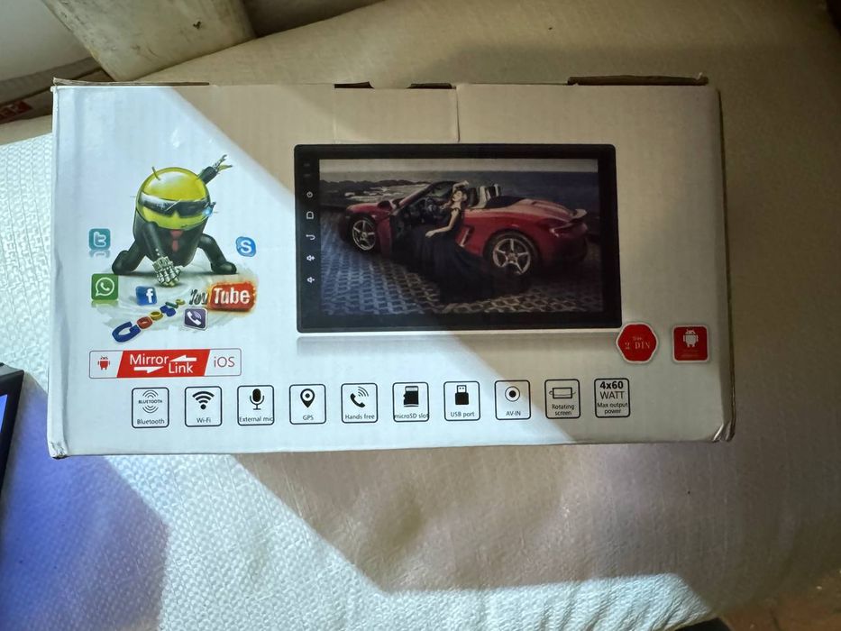 Автомагнітола, магнітола з екраном 2 DIN