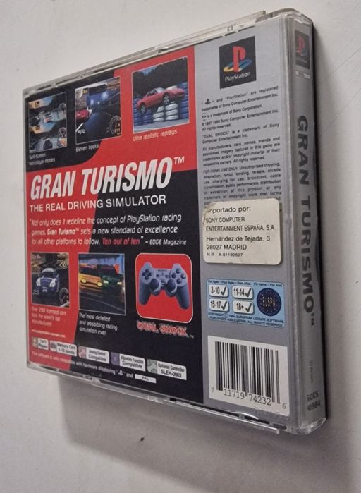 Gran Turismo PS1 platinum completo
