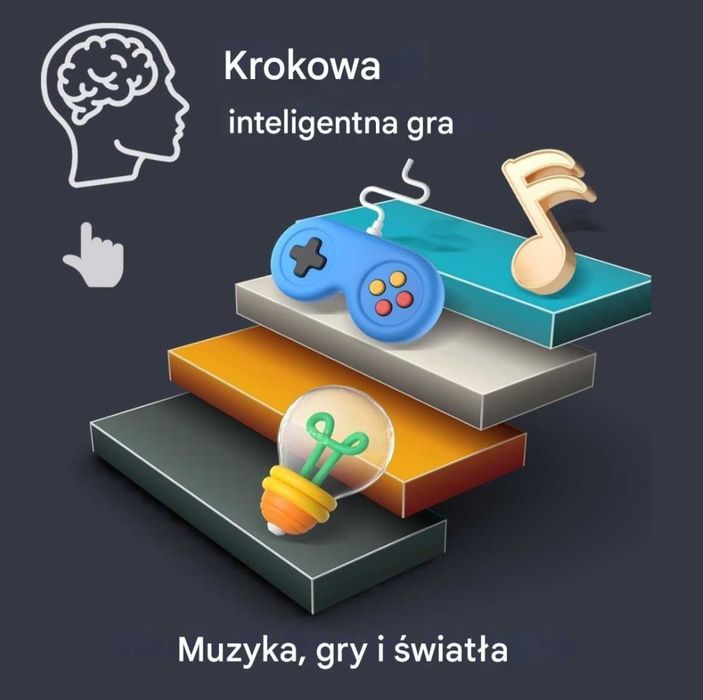 Rhythm Automat do gier rytmicznych Quick Push konsola muzyczna fidget