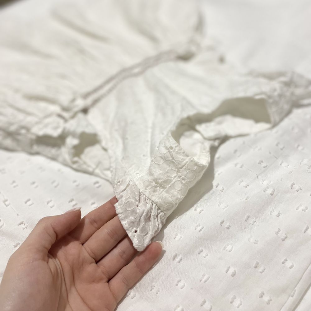 Sukienka okazjonalna H&M biała