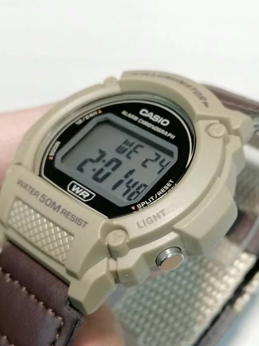 Годинник чоловічий Casio W219HB-3A Оригінал Гарантія Часы Касио