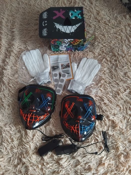 Маски що світяться  для вечірок