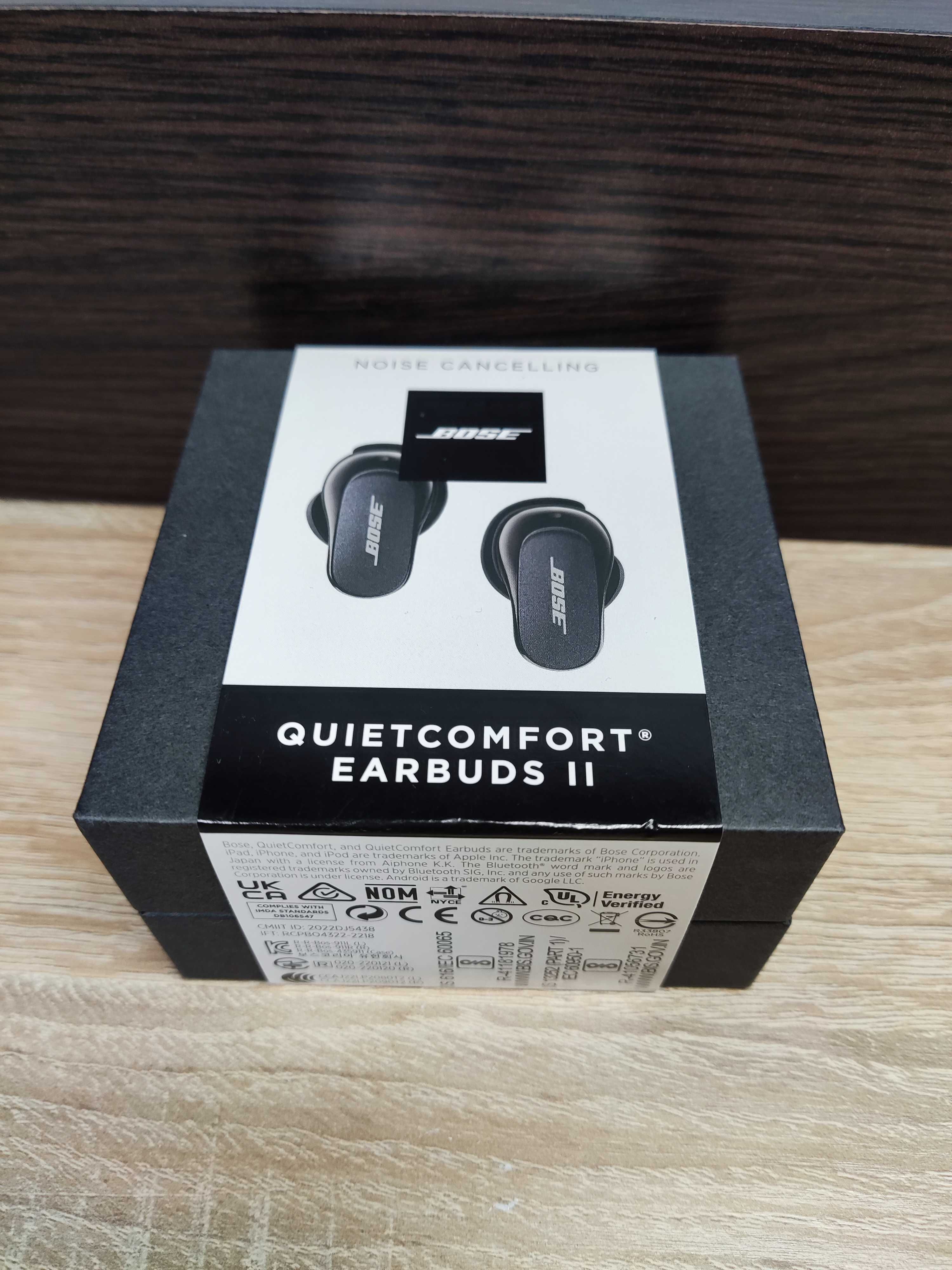 Наушники Bose QuietComfort Earbuds II Triple Black (870730-0010)