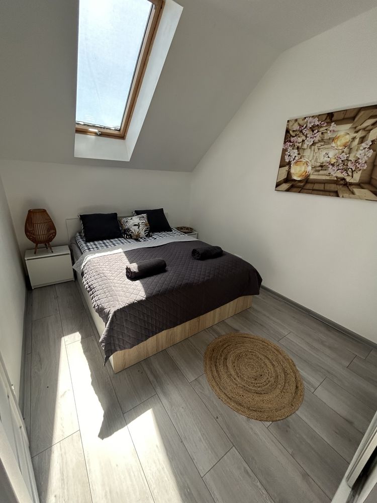 Nowa Stodoła Koniec świata apartamenty całoroczne Mikołajki