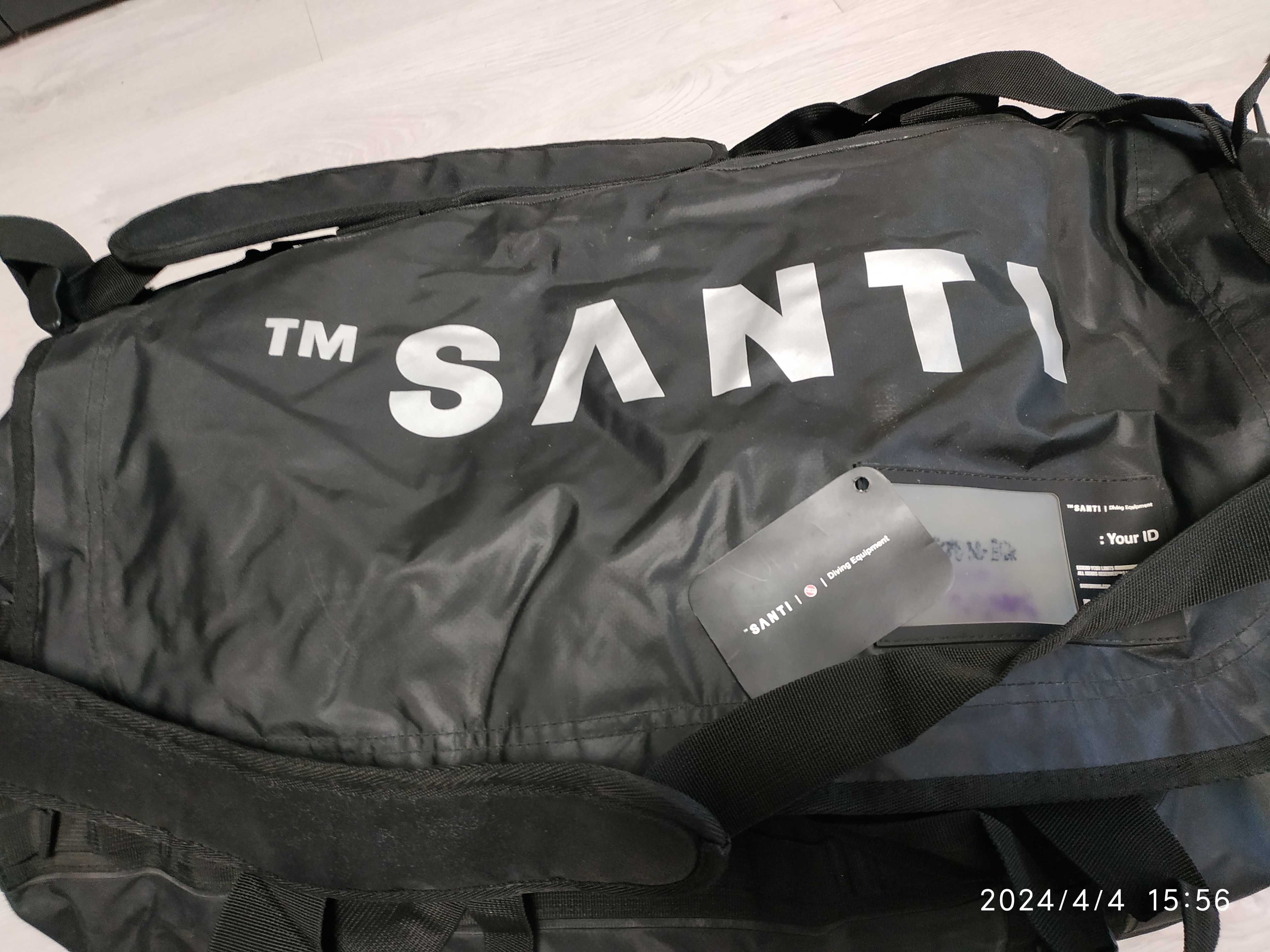 Водонепроницаемая сумка Santi Stay Dry Bag Black