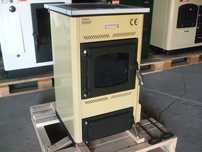 Piec kuchenny Termomont Temy ES-10 z funkcją C.O. 10 KW.