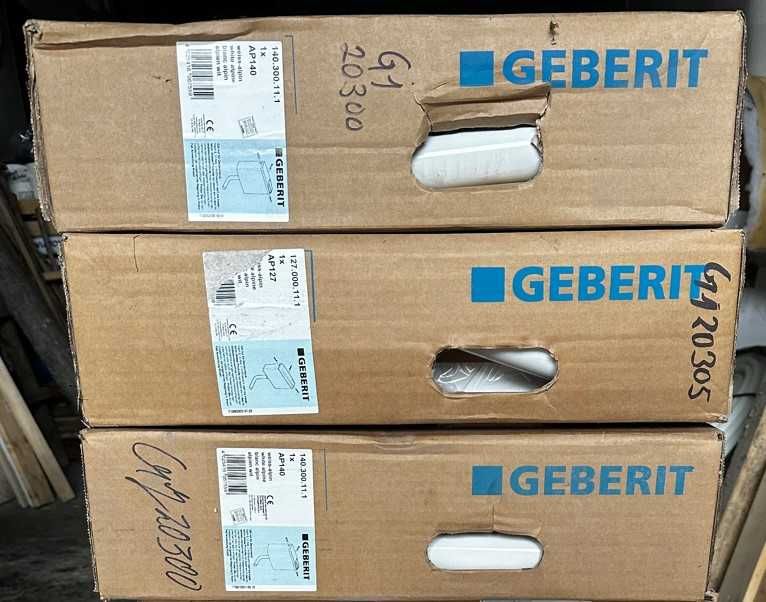Geberit 140.300.11.1_Geberit 127.000.11.1 _ Spłuczka natynkowa_NOWE