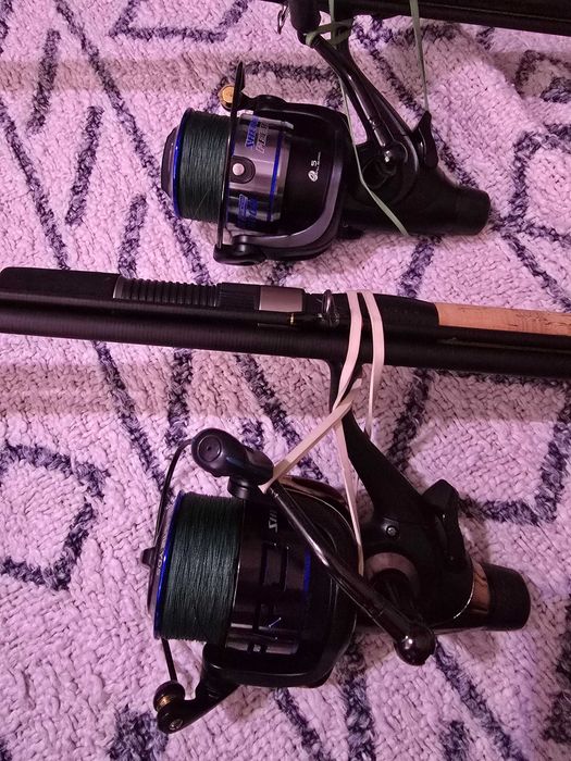 Zestaw 2x feeder +pokrowiec +podpórki