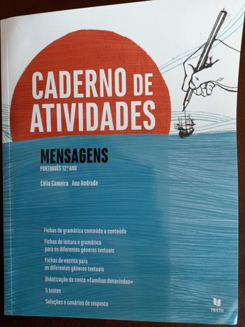 Vende-se caderno de atividades + sistematização de conteúdos Português