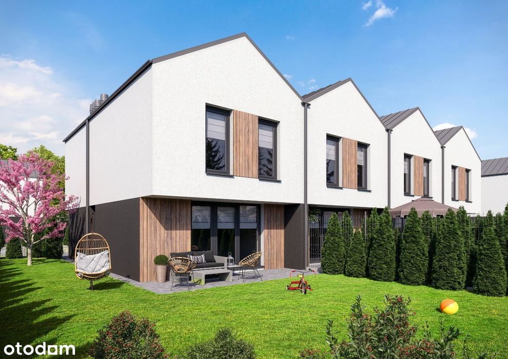 Ostatnie 2 domy z dużymi ogródkami - świetna komunikacja z Warszawą!