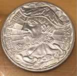 Moeda de 50 escudos em prata de Vasco da Gama