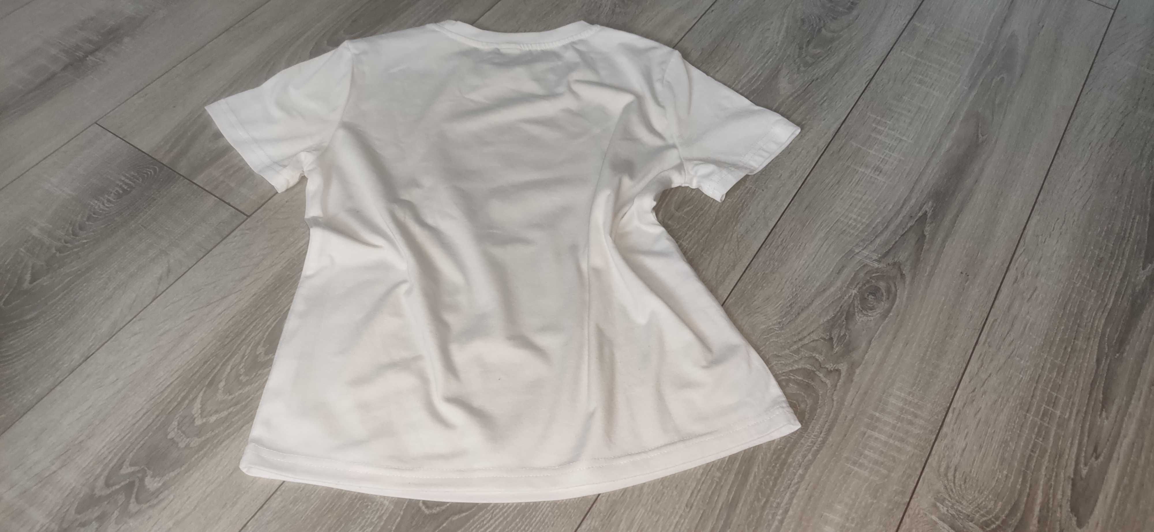 Koszulka dziewczęca T-shirt z nadrukiem
