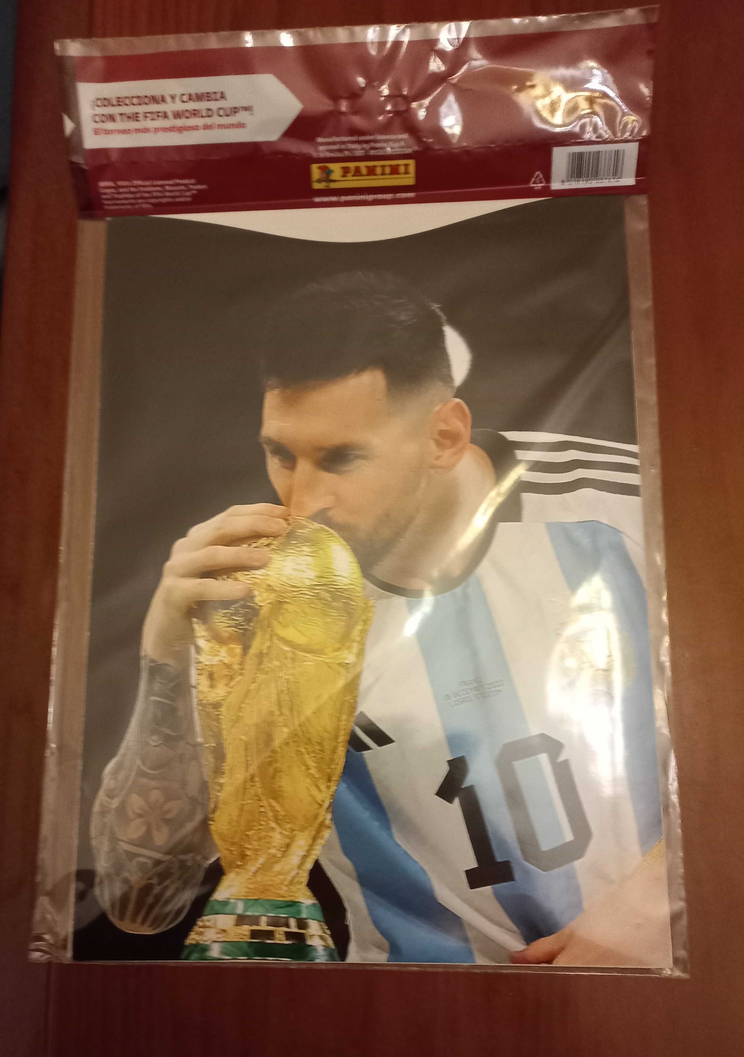 Argentina - Mundial 2022 (Messi, etc) - 30 cromos + Poster (caderneta)