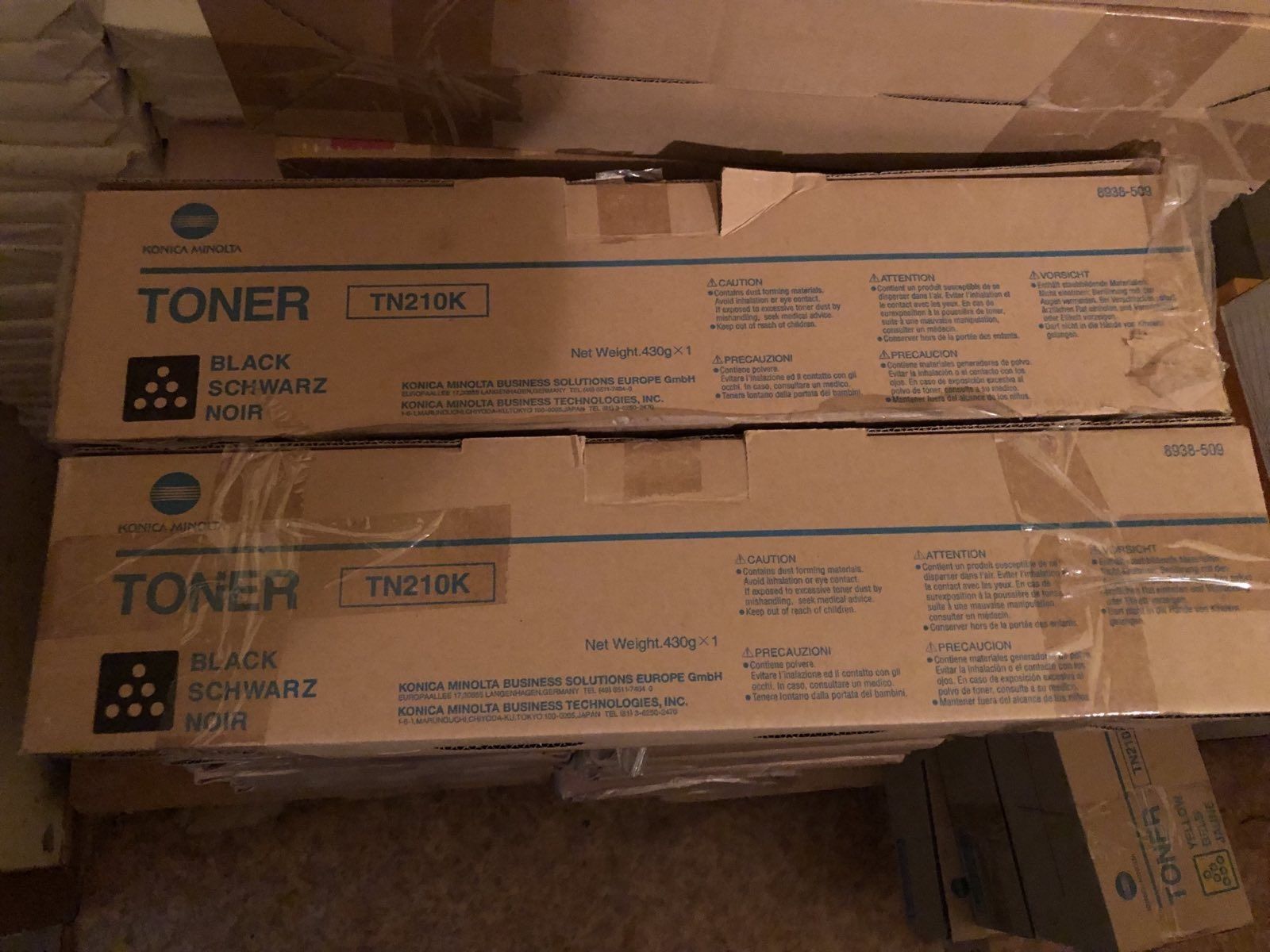 Тонер-картридж Konica Minolta TN-210 (оригінальний) для Konica Minolta