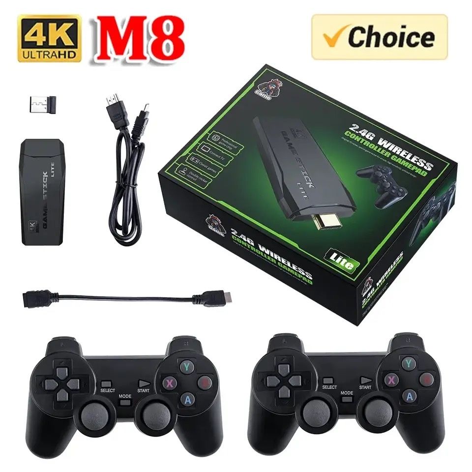 Ігрова консоль M8 Game Stick Lite 64gb 10000 ігор