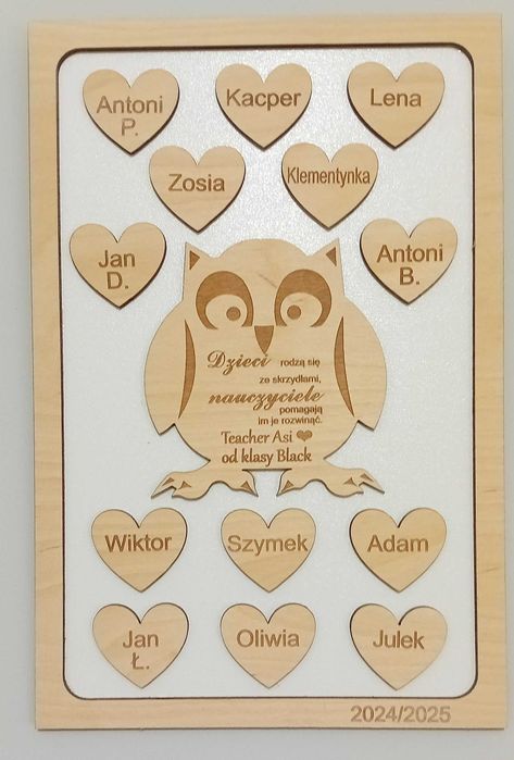 Podziękowanie prezenty upominki na Dzień Nauczyiela