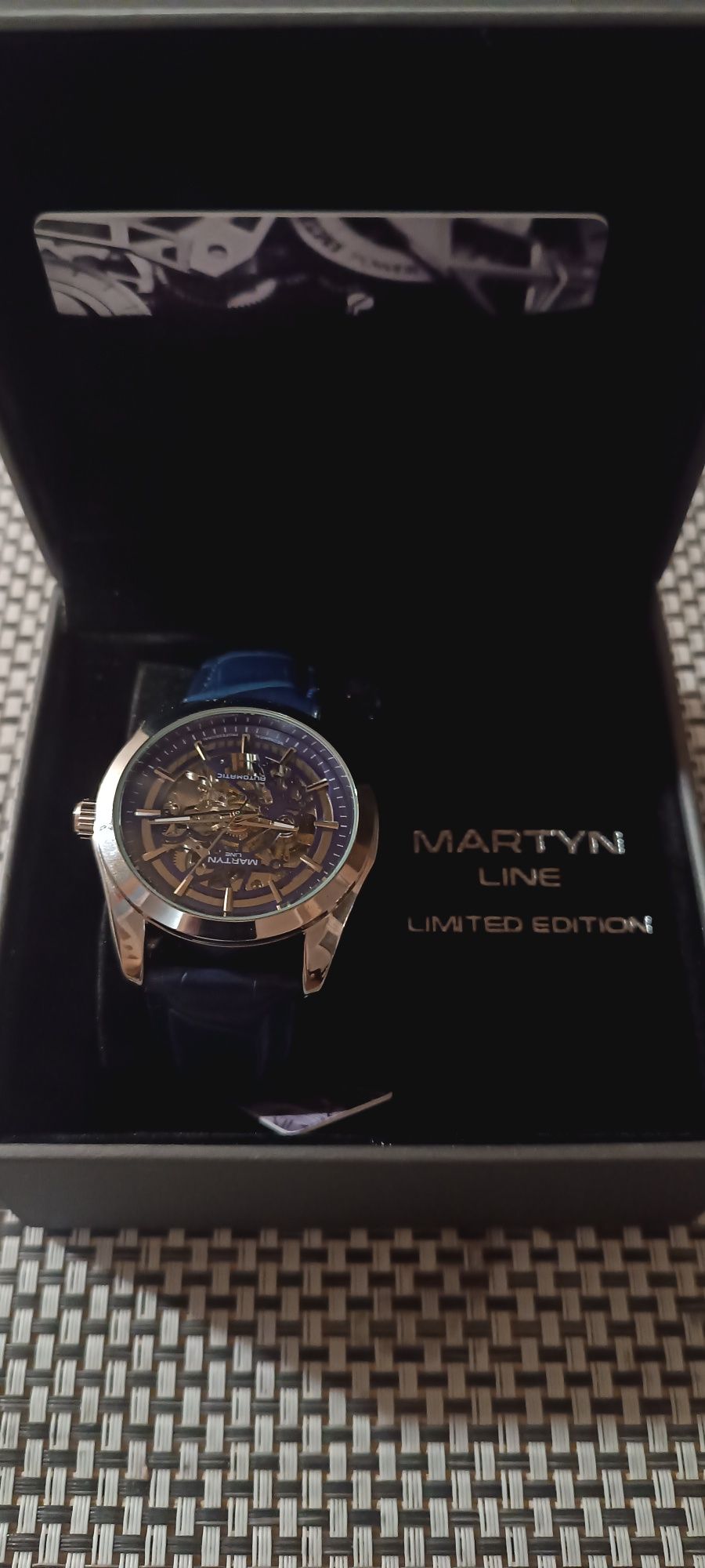 Martyn Line Automatic Watch, Lime. Edition, 42mm, New, Original Packag