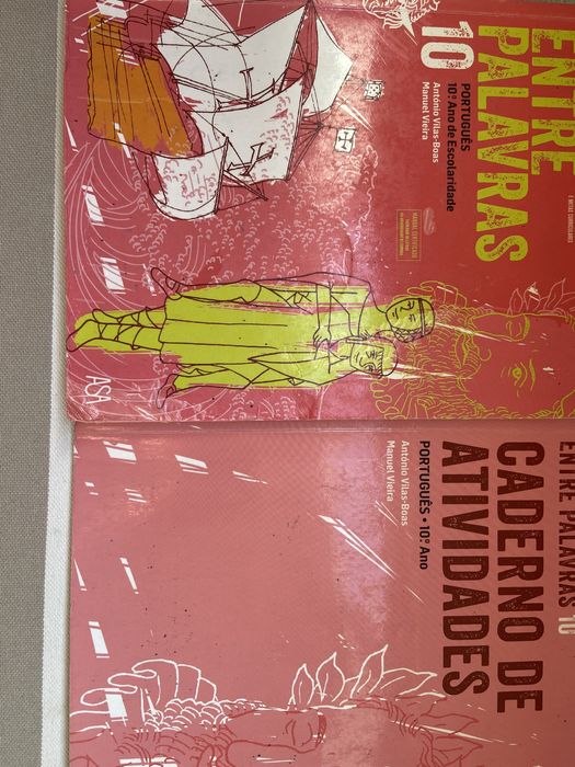 Manual e caderno de atividades de portugues de10 ano