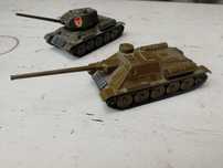 Model czołgu metalowy su-100 PRL wysyłka