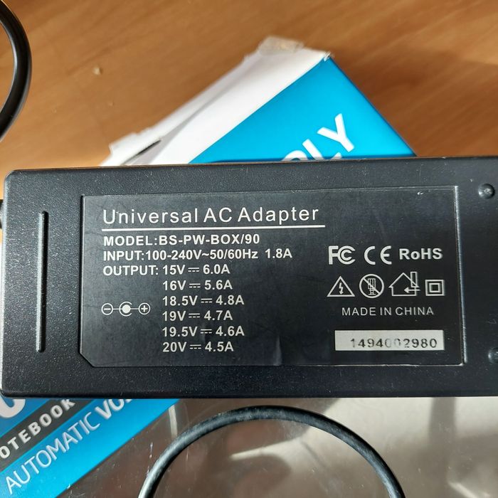 Carregador PC universal