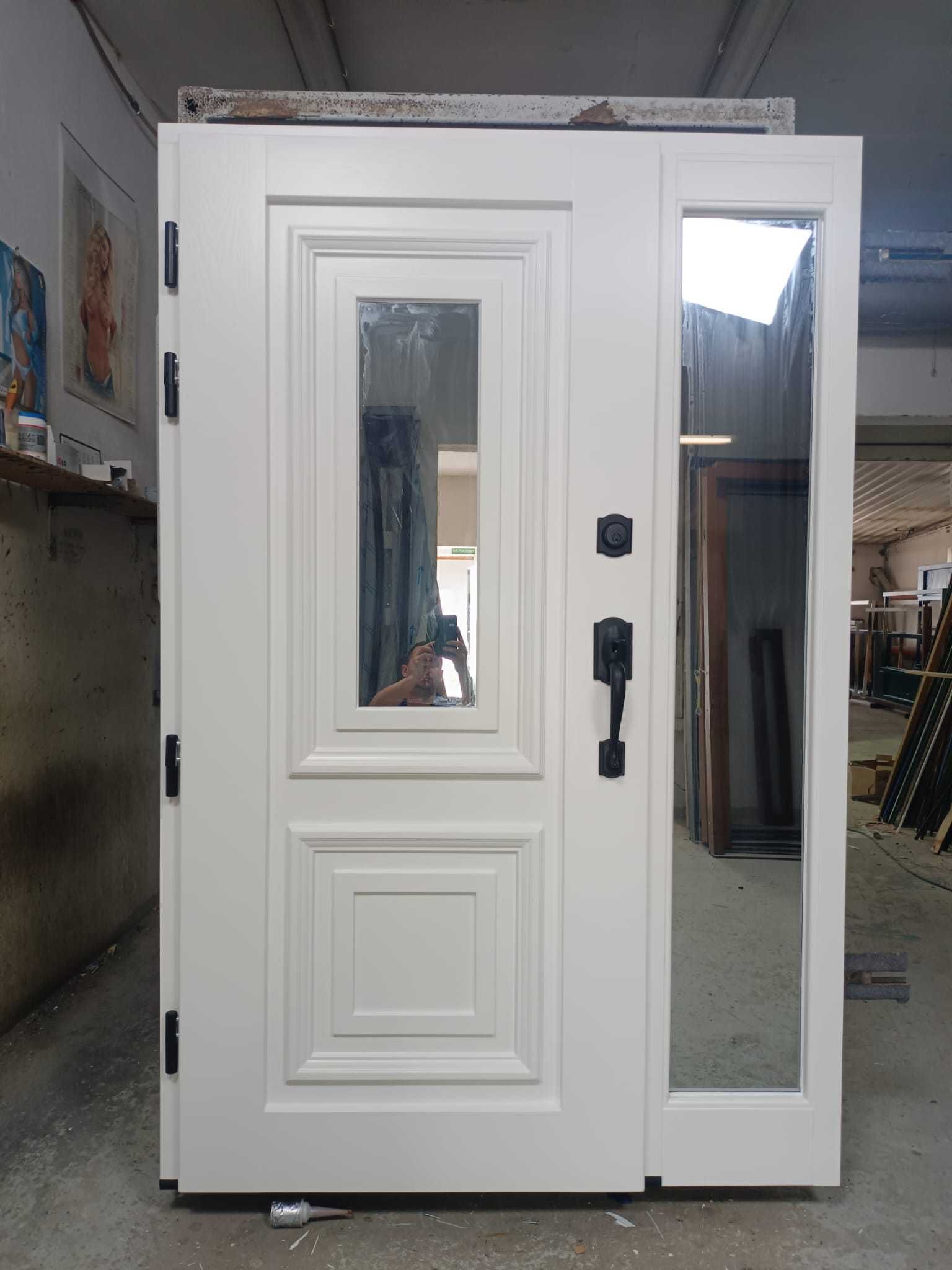 drzwi zewnętrzne wejściowe drewniane dębowe dostawa GRATIS