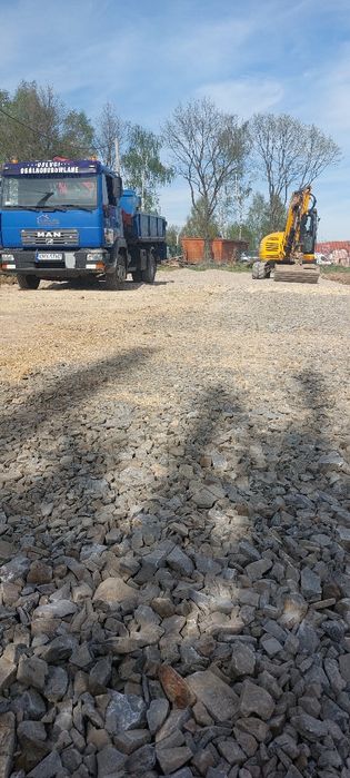 Utwardzenia dróg dojazdowych ,parkingów, pod kostkę