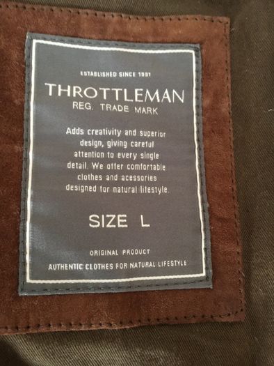 Blusão em Pele Throttleman