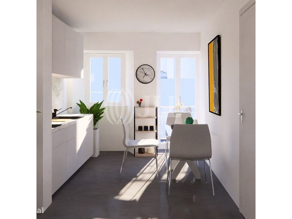 Apartamento T1+1 na Calçada da Pampulha, em Lisboa