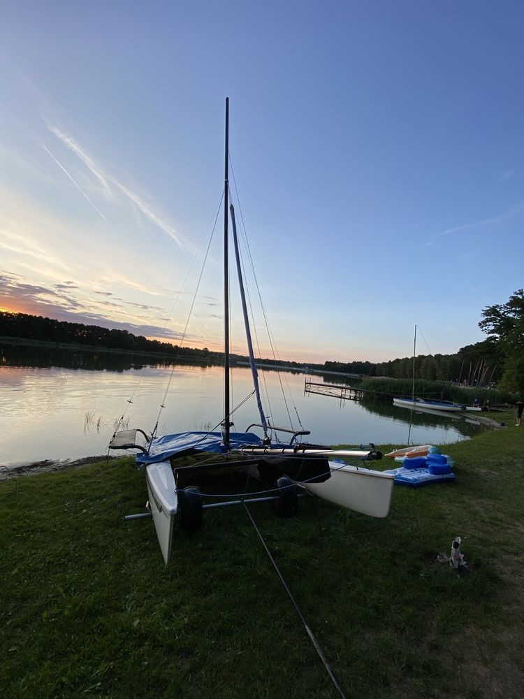 Katamaran Hobie 17 z Genakerem!!!