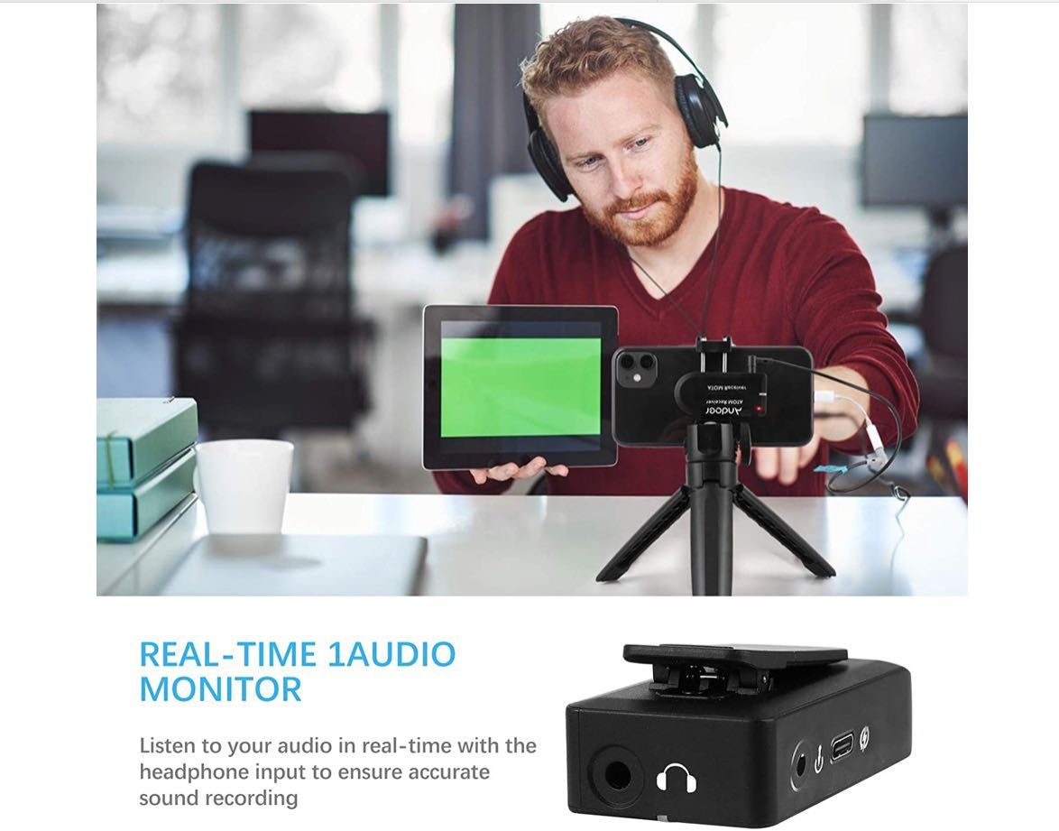 Andoer Wireless Microphone System