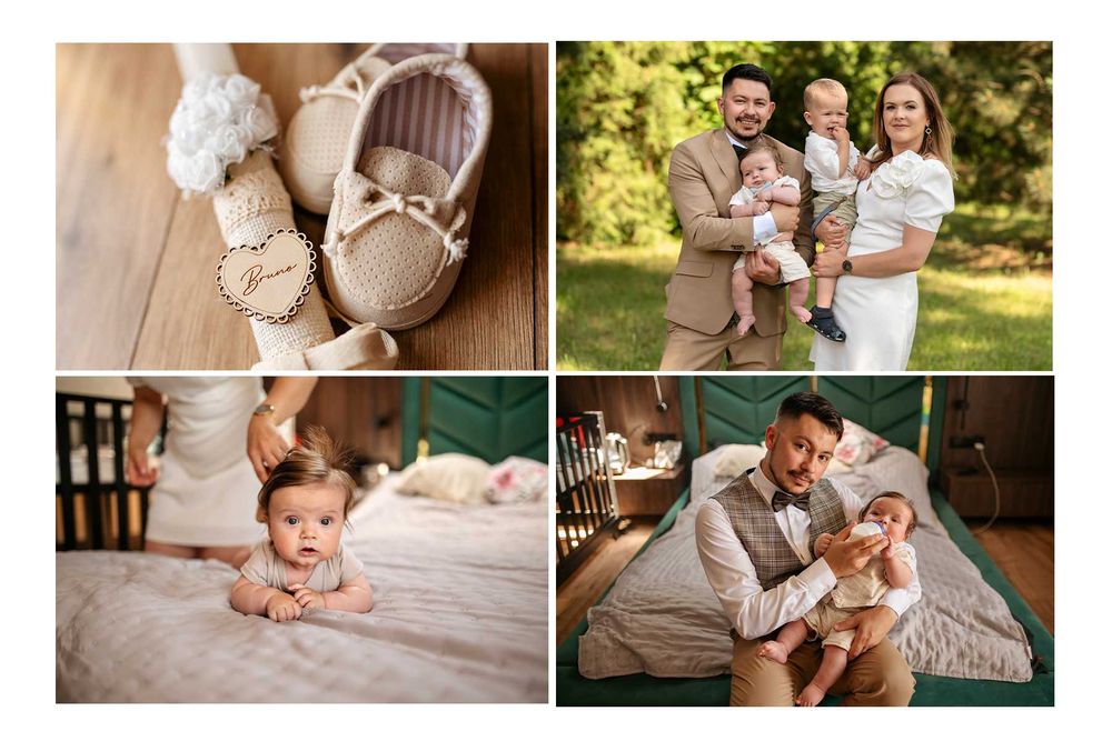 Fotograf; reportaże ślubne, komunie, chrzty oraz sesje prywatne