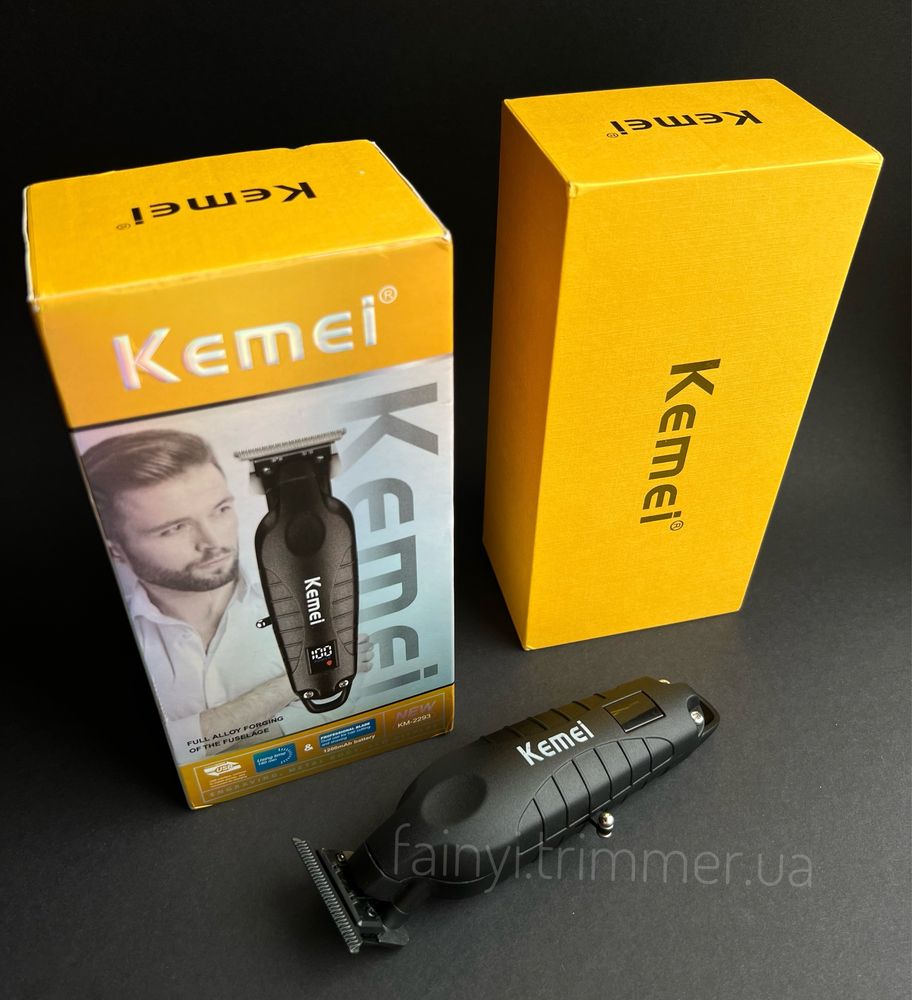 Професійний тример Kemei KM-2293 для стрижки бороди та голови триммер