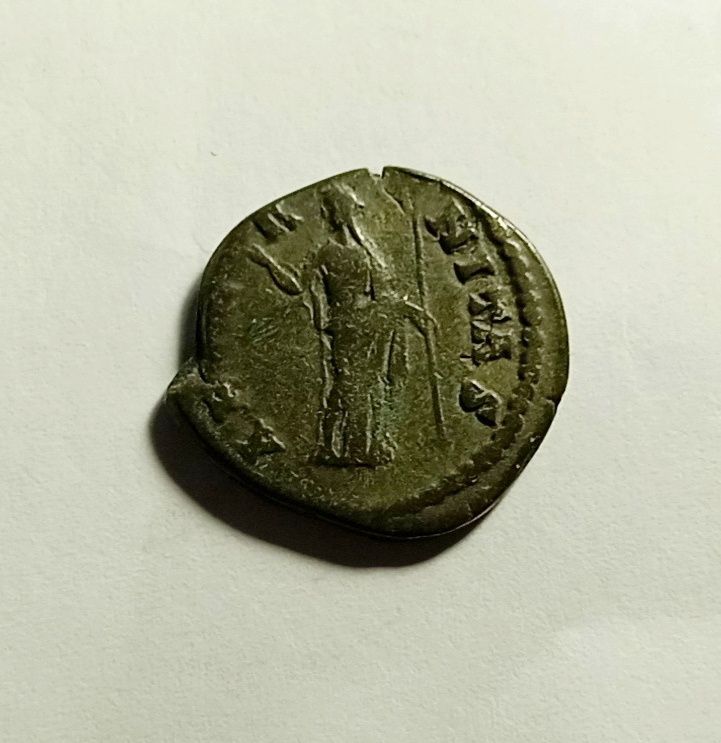 Денарий римский Фаустина 1 . Римская монета