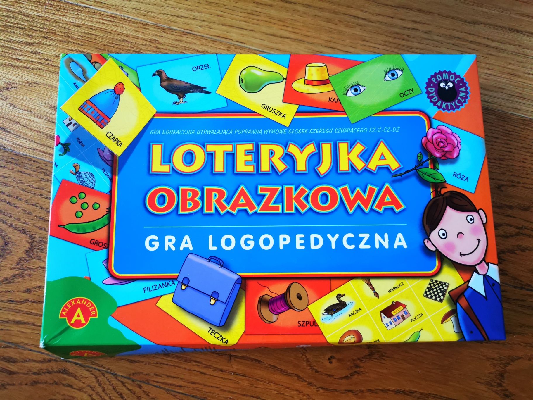 Loteryjki obrazkowa gra logopedyczna