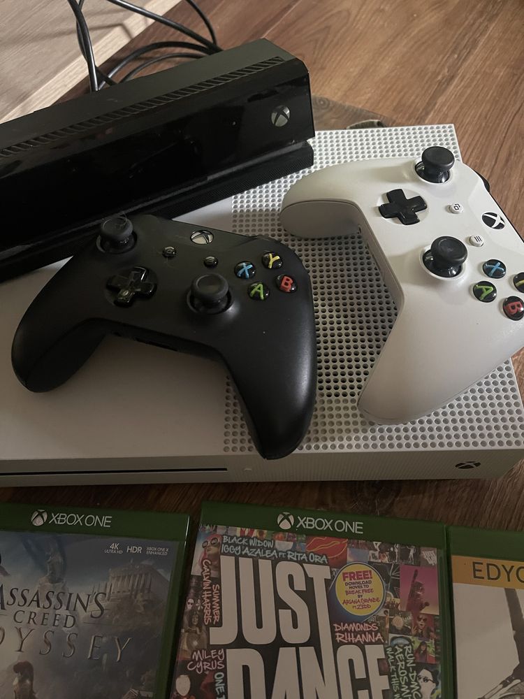 Xbox one s + kontroler ruchu, gratisy
