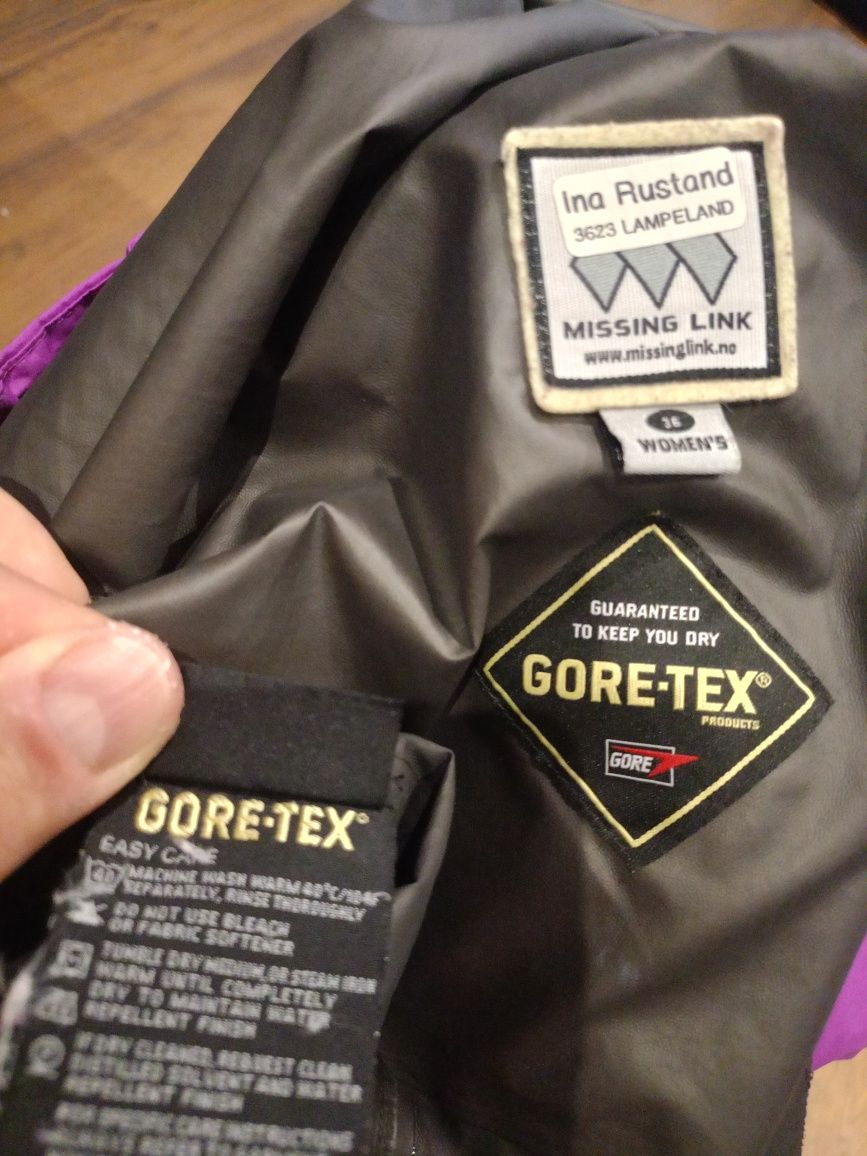 Kurtka Missing link GORE-TEX Paclite®Shell trekkingową techniczna