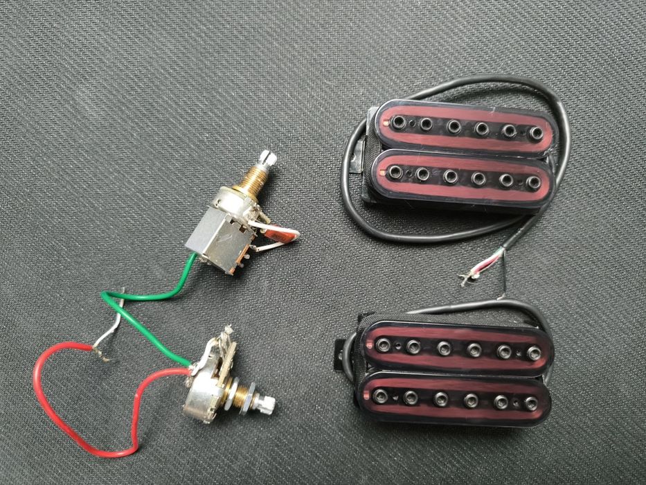 Przetworniki humbucker Schecter Apocalypse VI  split-coil USA