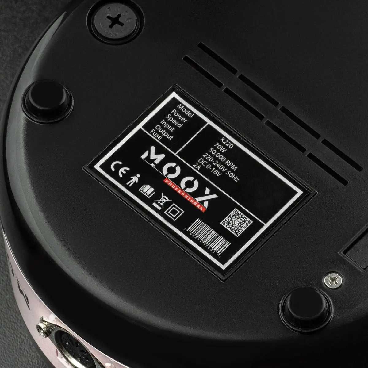 Фрезер для манікюру і педикюру MOOX X220 50 000 об / хв 70W Рожевий