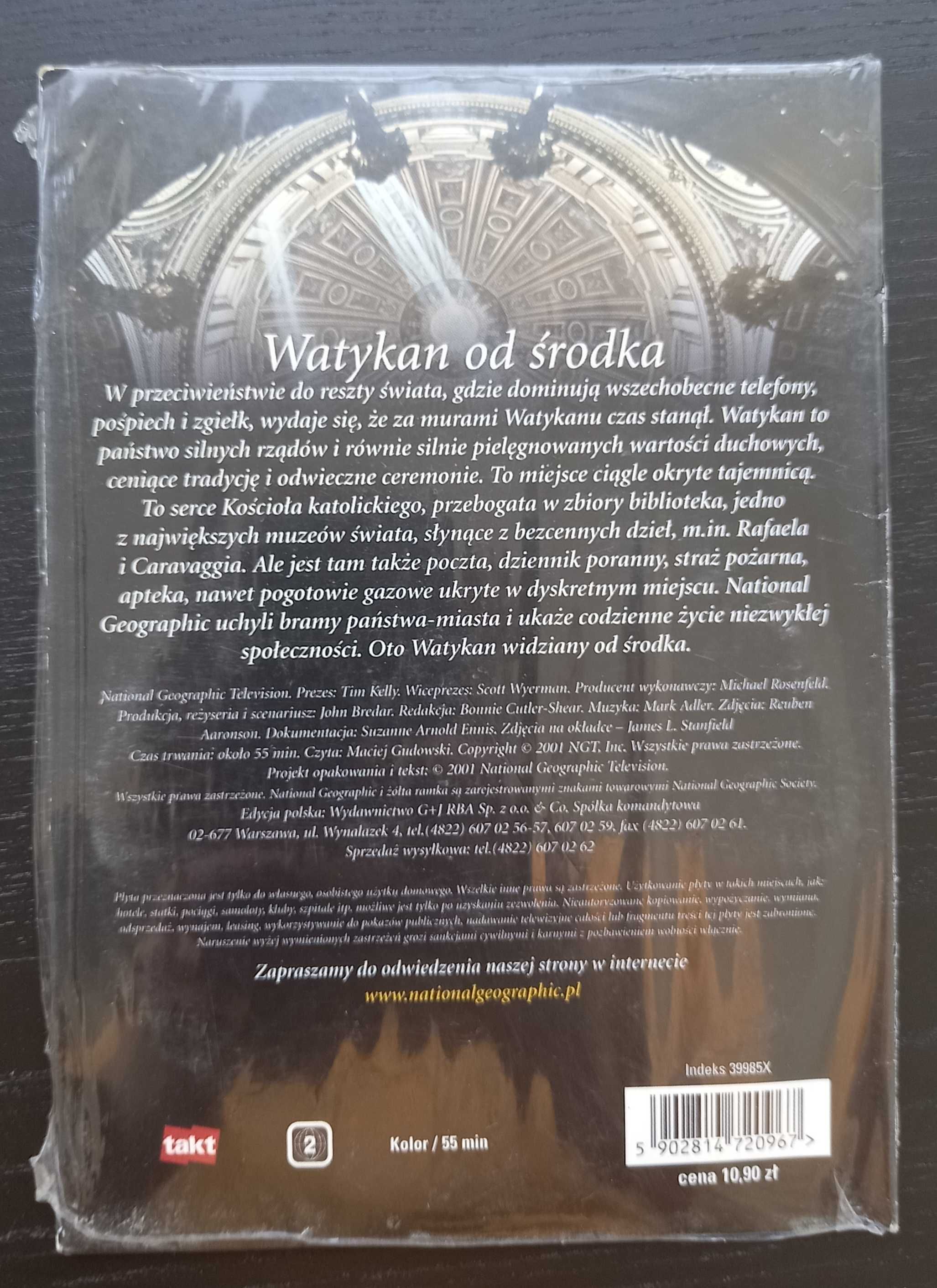 DVD Watykan od środka