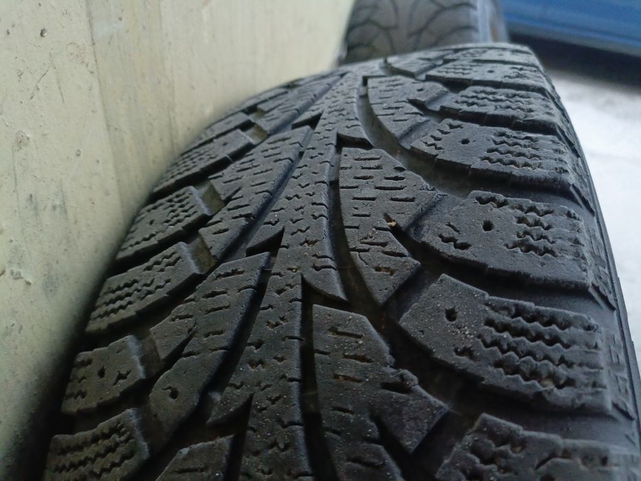 Диски r15 5x100 et38, комплектом с зимней резиной hankok 195 65