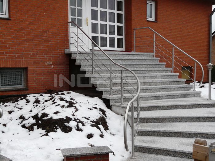 Balustrada ze stali nierdzewnej do samodzielnego montażu