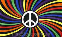 Райдужний прапор миру ЛГБТ Peace/свободи/прайд - радужный флаг мира