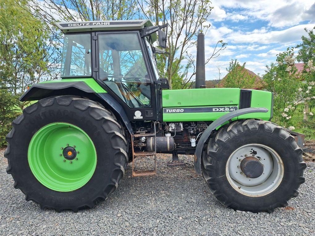 Deutz fahr agrostar dx 6.61 ciągnik z Niemiec