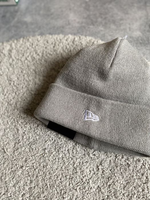 New Era Essential Beanie оригінал нова чоловіча шапка біні сіра тепла