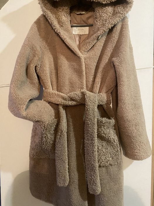 Шерстяная шуба размер 48