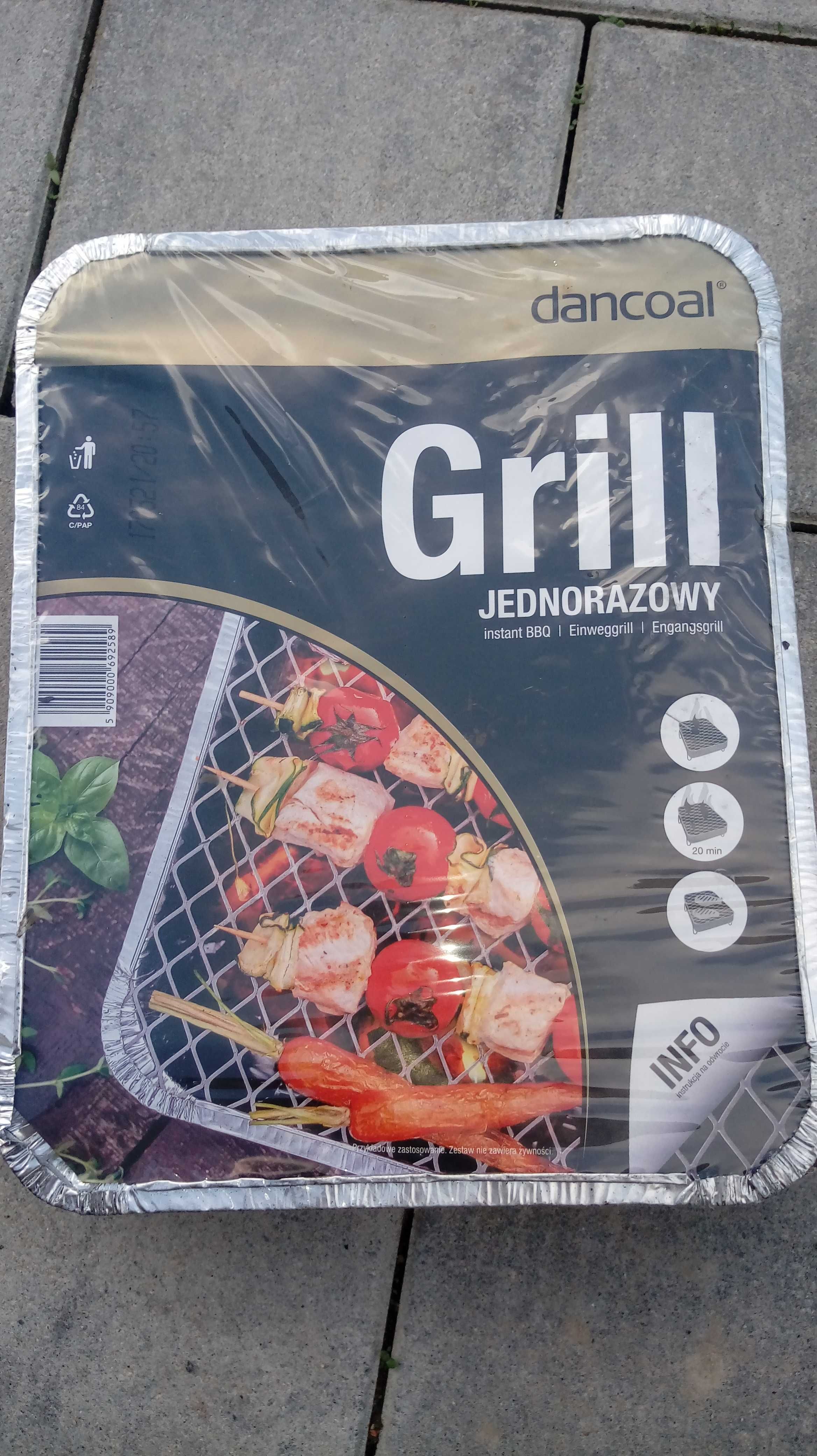 Grill jednorazowy picnic grill