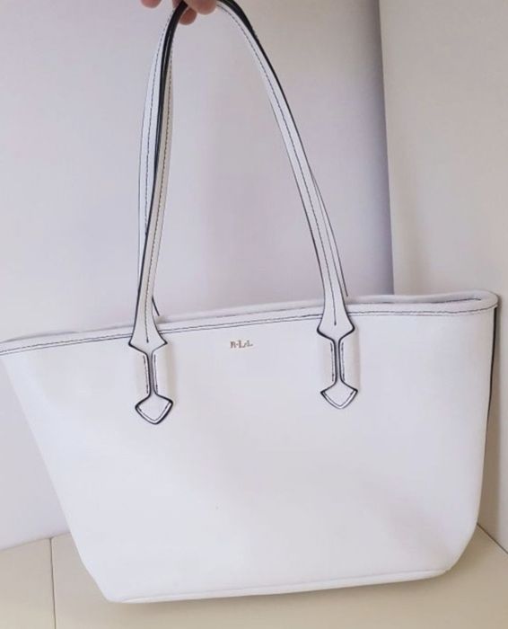 Сумка тоут сумка шопер Ralph Lauren натуральная кожа оригинал