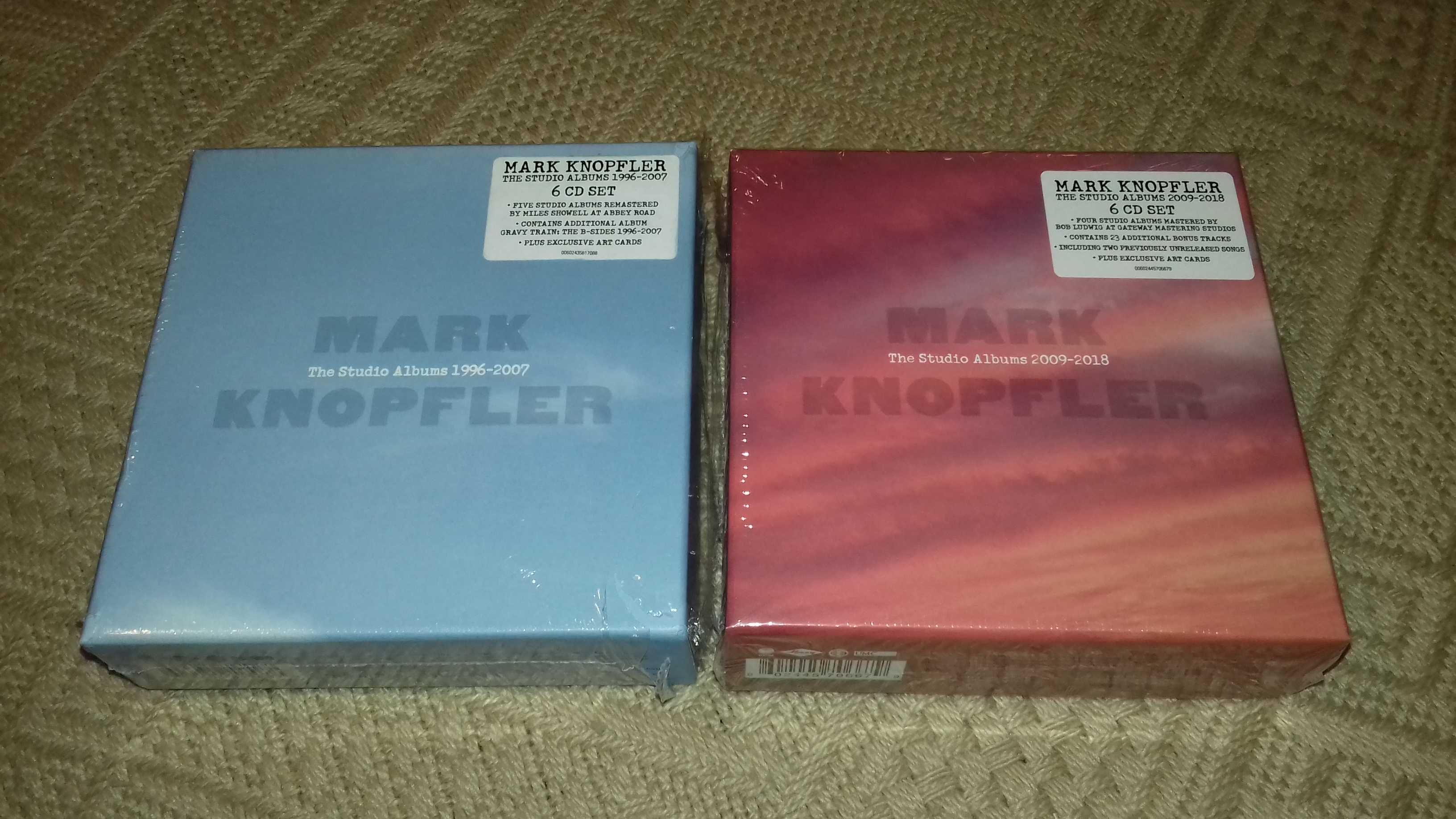 Mark Knopfler The Studio Albums 2 x box 12CD 2 Bonus CD Dire Straits