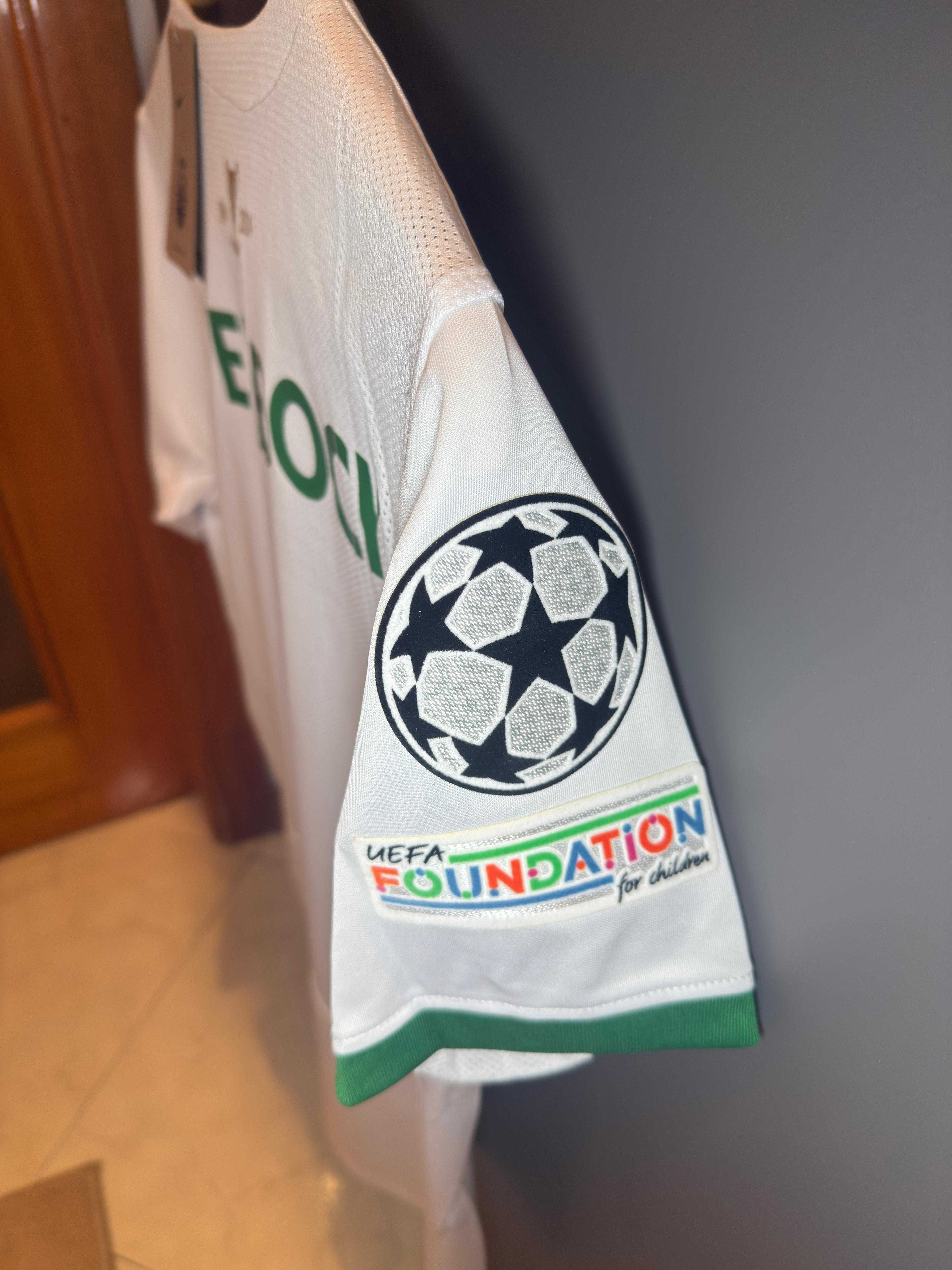 Sporting edição liga dos Campeões 2024/2025 - Nova e Embalada - Tam S
