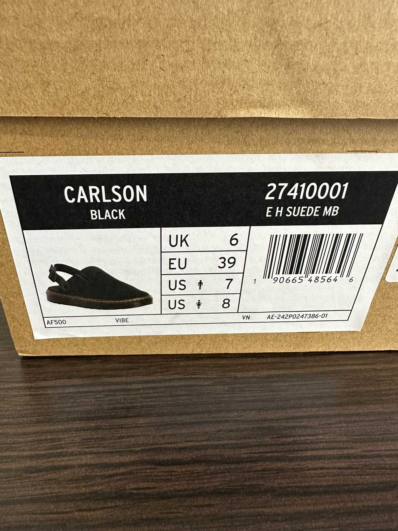 Klapki/Mule Dr. Martens Carlson Suede